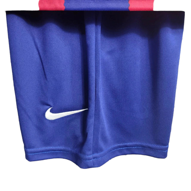 Kit Infantil Barcelona I Nike 23/24 - Azul e Grená