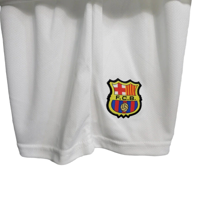 Kit Infantil Barcelona II Nike 23/24 - Branco