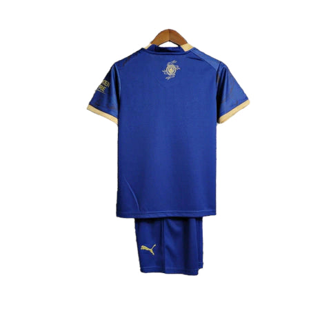Kit Infantil Manchester City Puma 23/24 - Azul