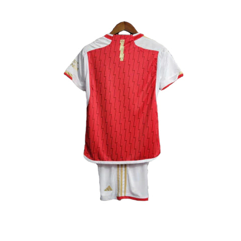 Kit Infantil Arsenal I Adidas 23/24 - Vermelho