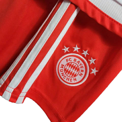 Kit Infantil Bayern de Munique I Adidas 23/24 - Branco