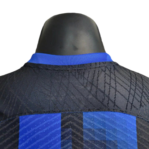 Camisa Inter de Milão Home 23/24 Jogador Nike Masculina - Azul e Preto