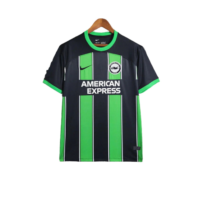 Camisa Brighton Away 23/24 - Torcedor Nike Masculina - Verde e Preto