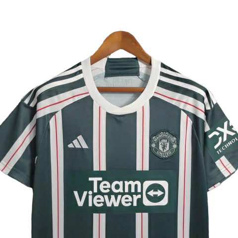 Camisa Manchester United Away 23/24 - Torcedor Adidas Masculina - Verde