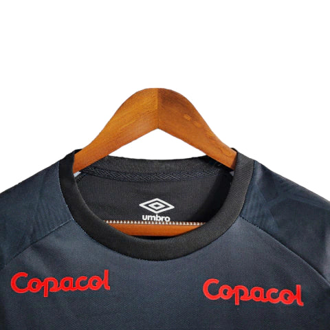 Camisa Athletico Paranaense Away 23/24 - Manga Longa - Torcedor Umbro Masculina - Preto