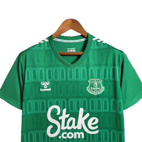 Camisa Everton Away 23/24 - Torcedor Hummel Masculina - Verde