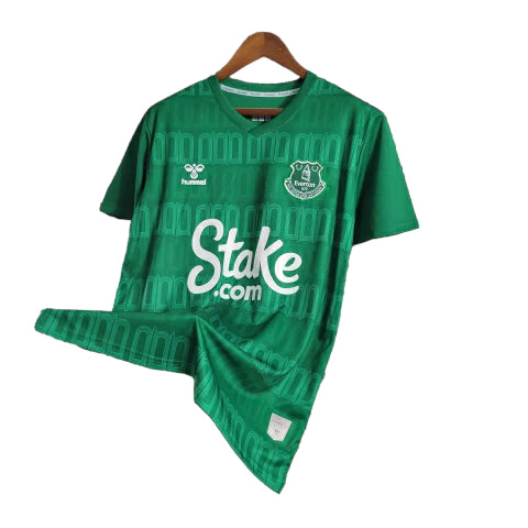 Camisa Everton Away 23/24 - Torcedor Hummel Masculina - Verde