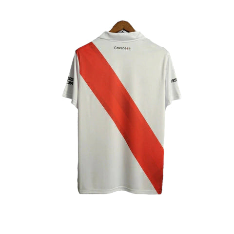 Camisa River Plate Home 22/23 Torcedor Adidas Masculina - Vermelho, Branco e Preto