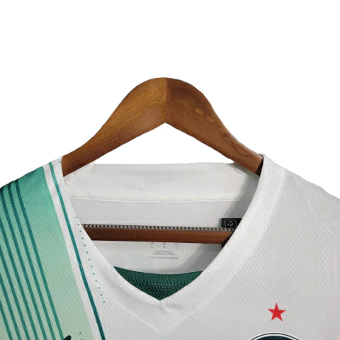 Camisa Palmeiras Away 23/24 - Manga Longa - Torcedor Puma Masculina - Branco