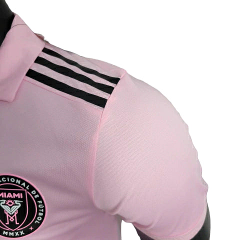 Camisa Miami Home 23/24 Jogador Adidas Masculina - Rosa