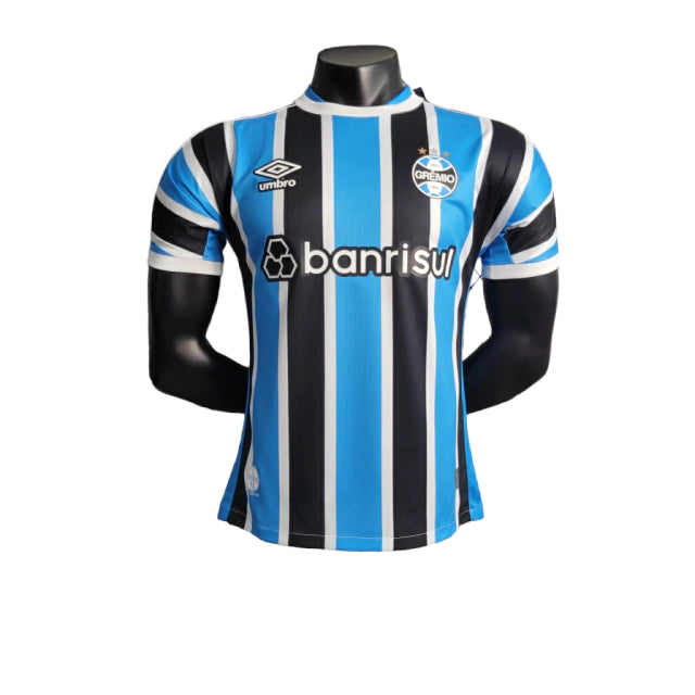 Camisa Grêmio I 23/24 Jogador Umbro Masculina - Azul