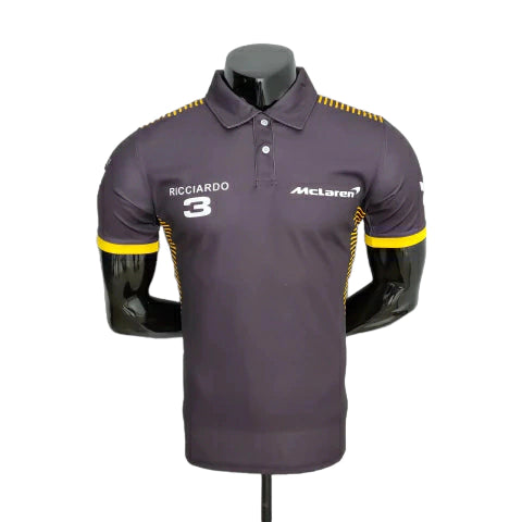 Camisa McLaren 23/24 Fórmula 1 - Masculina - Preto