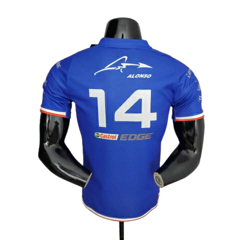 Camisa Fórmula 1 Alpine 2023/24 - Azul