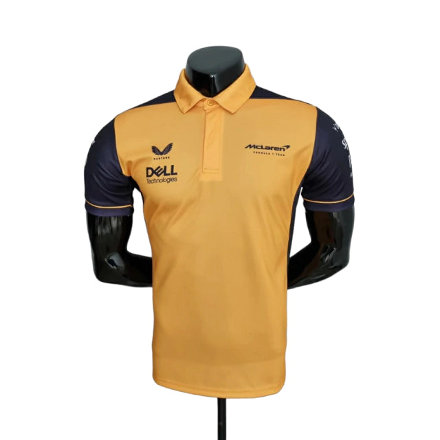 Camisa McLaren 23/24 Fórmula 1 - Masculina - Laranja