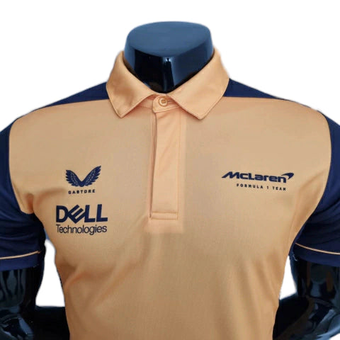 Camisa McLaren 23/24 Fórmula 1 - Masculina - Laranja