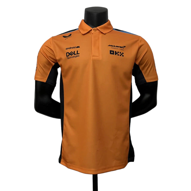 Camisa McLaren 23/24 Fórmula 1 - Masculina - Laranja