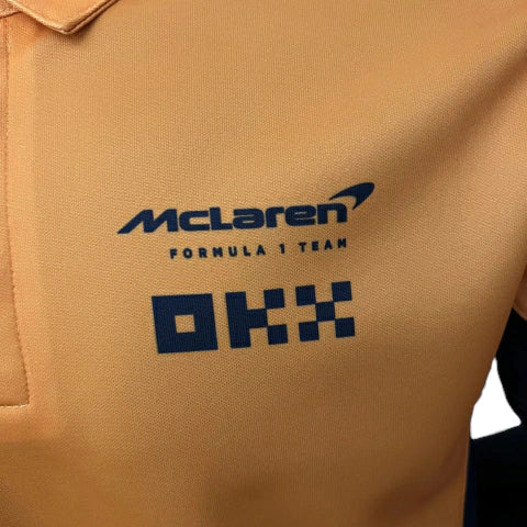 Camisa McLaren 23/24 Fórmula 1 - Masculina - Laranja