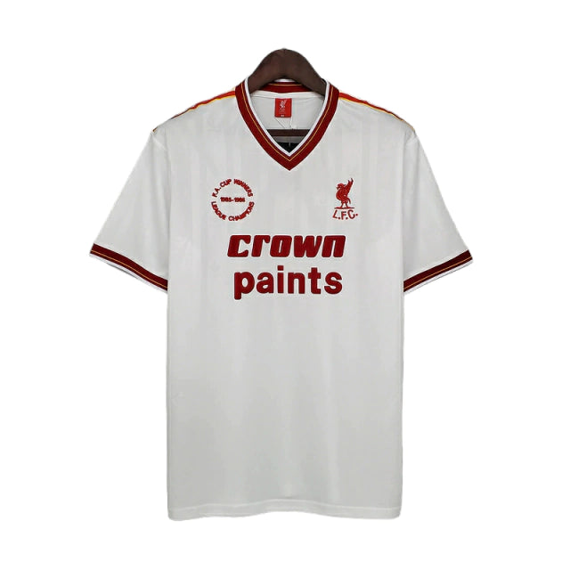 Camisa Liverpool Retrô 1985/1986 Branca
