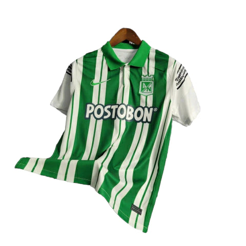 Camisa Atlético Nacional Home 22/23 Torcedor Nike Masculina - Verde e Branco