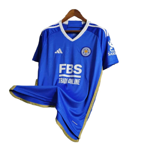 Camisa Leicester City Home 23/24 - Torcedor Adidas Masculina - Azul