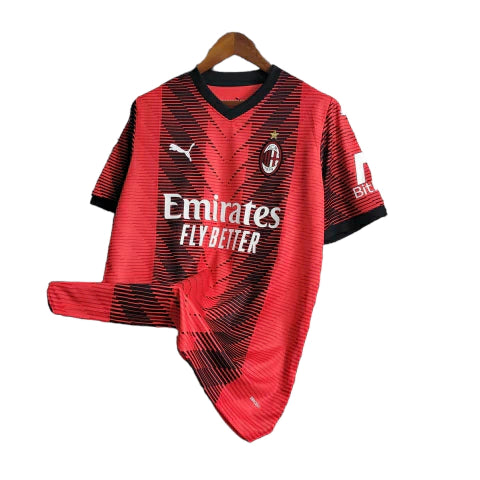 Camisa Milan I 2023/24 Vermelho e Preto - Puma
