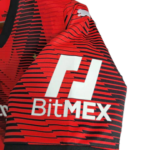 Camisa Milan I 2023/24 Vermelho e Preto - Puma