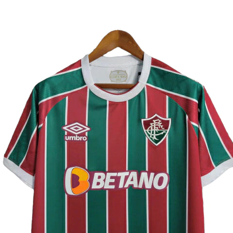 Camisa Fluminense I 23/24 - Torcedor Umbro Masculina - Tricolor