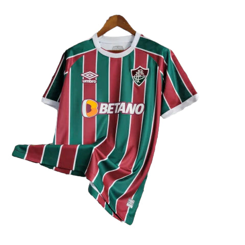 Camisa Fluminense I 23/24 - Torcedor Umbro Masculina - Tricolor