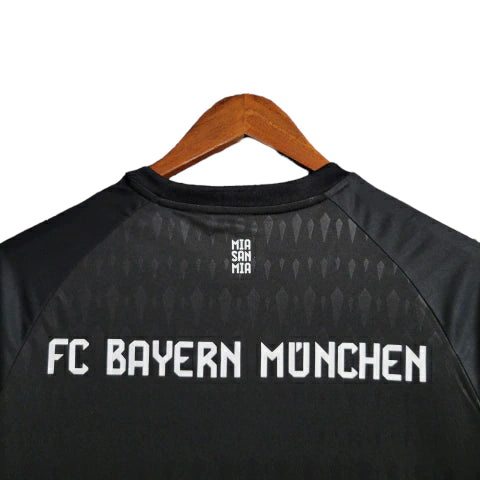 Camisa Bayern de Munique Goleiro 23/24 - Torcedor Adidas Masculina - Preto