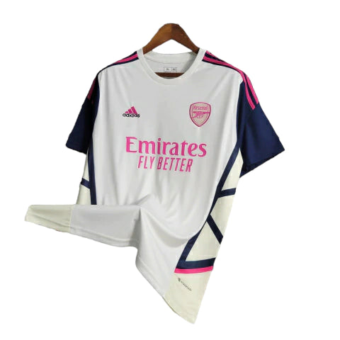 Camisa Arsenal Treino 23/24 - Torcedor Adidas Masculina - Branco