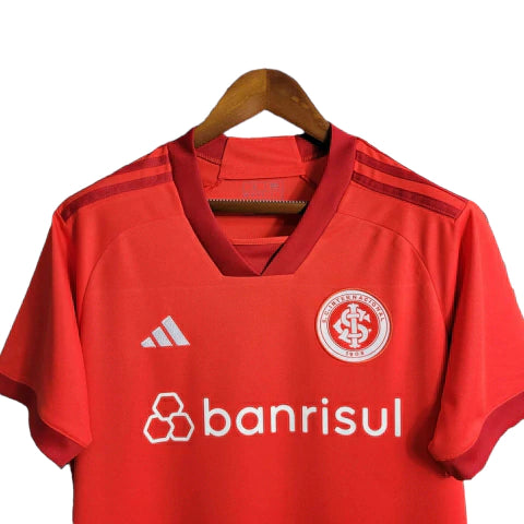 Camisa Internacional I 23/24 Torcedor Adidas Masculina - Vermelho