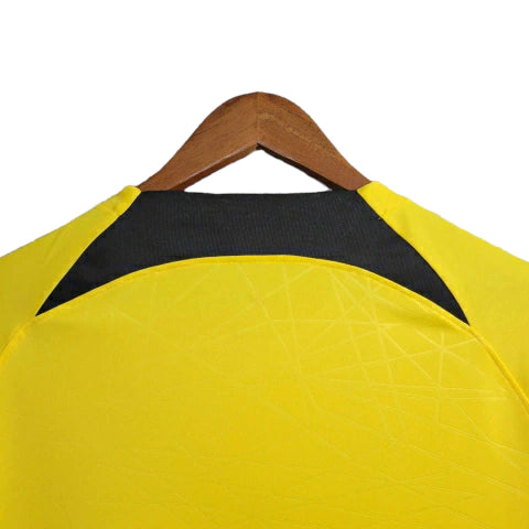 Camisa PSG Treino 23/24 Torcedor Jordan Masculina - Amarelo