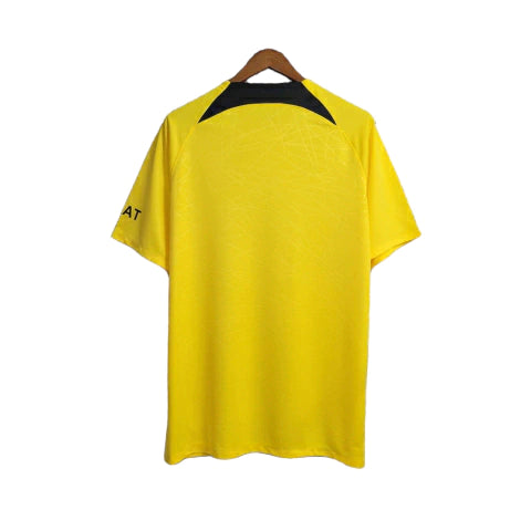 Camisa PSG Treino 23/24 Torcedor Jordan Masculina - Amarelo