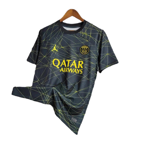 Camisa PSG IV 23/24 Torcedor Jordan Masculina - Preto