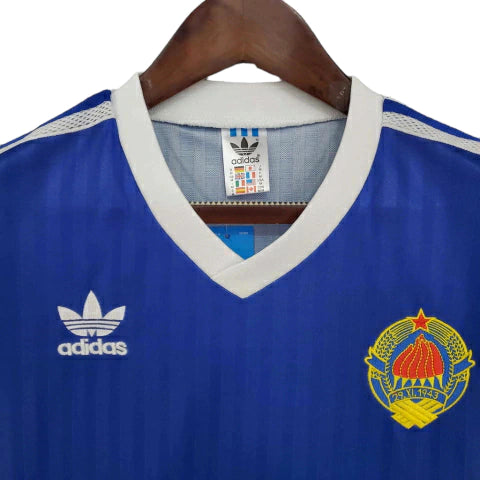 Camisa Iugoslávia Retrô 1990 Azul - Adidas