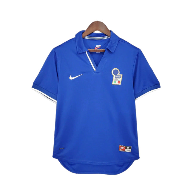 Camisa Itália Retrô 1998 Azul - Nike