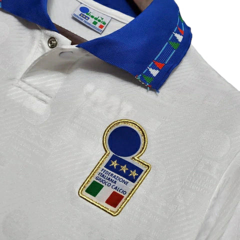 Camisa Retrô Itália Diadora 1994/95 Masculino Branca
