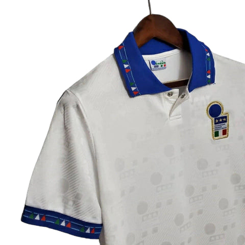 Camisa Retrô Itália Diadora 1994/95 Masculino Branca
