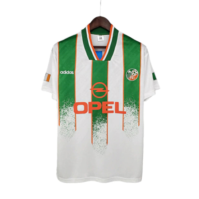 Camisa Irlanda Retrô 1994 Branca e Verde - Adidas
