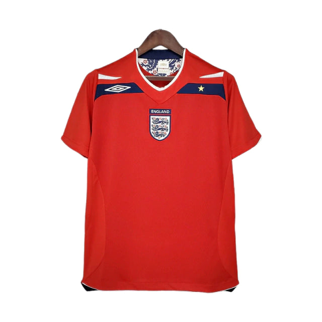 Camisa Inglaterra Retrô 2008/2009 Vermelha - Umbro