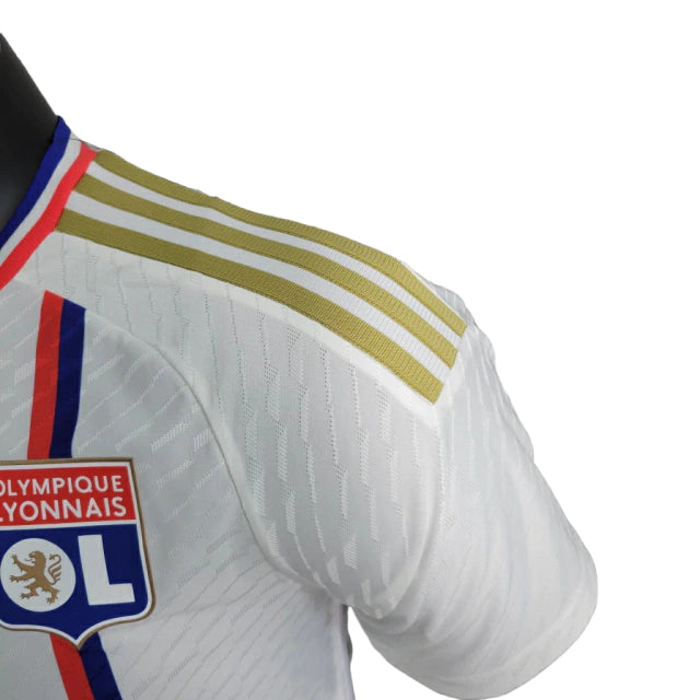 Camisa Lyon I 23/24 Jogador Adidas Masculina - Branco