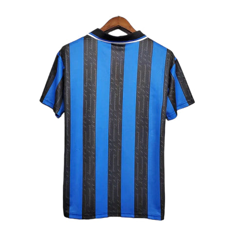 Camisa Retrô Inter de Milão Umbro 1997/1998 Azul e Preta