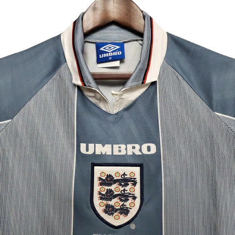 Camisa Inglaterra Retrô 1996 Cinza - Umbro