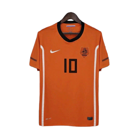 Camisa Holanda Retrô 2010 Laranja - Nike