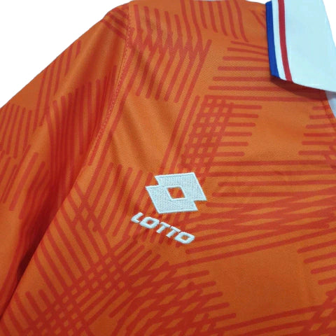 Camisa Holanda Retrô 1991 Laranja - Lotto