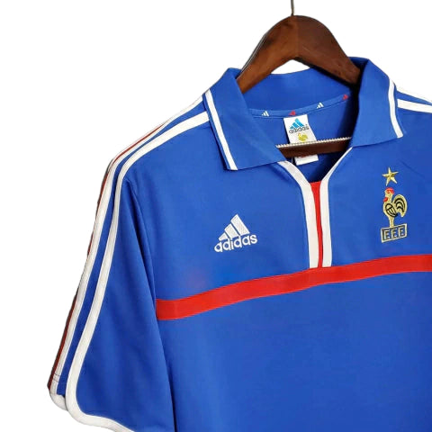 Camisa França Retrô 2000 Azul - Adidas