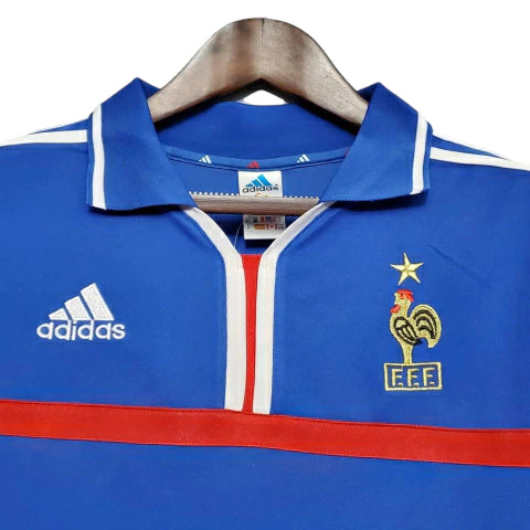 Camisa França Retrô 2000 Azul - Adidas