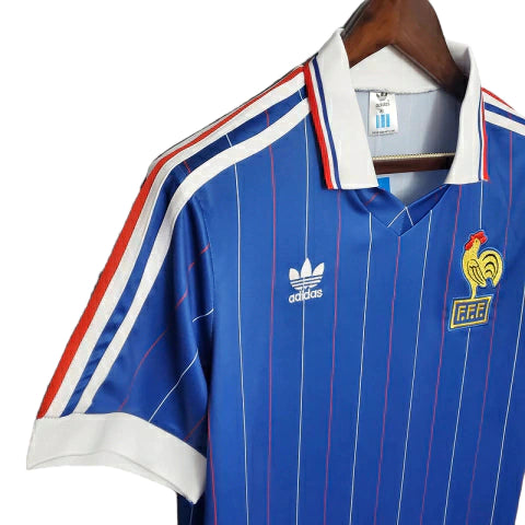 Camisa França Retrô 1982 Azul - Adidas