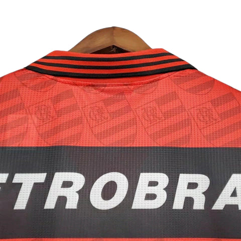 Camisa Flamengo Retrô 1995 Vermelha e Preta - Umbro