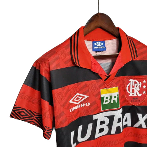 Camisa Flamengo Retrô 1995 Vermelha e Preta - Umbro